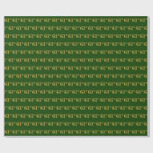 Green, Imitate Gold 61. (61.) Event Geschenkpapier (Flach)