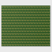 Green, Imitate Gold 63. (63.) Veranstaltung Geschenkpapier (Flach)