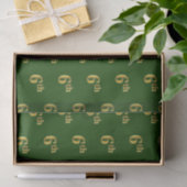 Green, Imitate Gold 6. (6.) Event Tissue Paper Seidenpapier (Geschenk)
