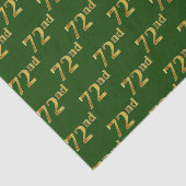 Green, Imitate Gold 72. (72.) Veranstaltung Seidenpapier (Ausschnitt)