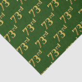 Green, Imitate Gold 73. (73.) Event Seidenpapier (Ausschnitt)