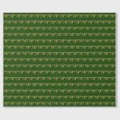 Green, Imitate Gold 78. (Achtundsiebzig) Veranstal Geschenkpapier (Flach)