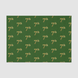 Green, Imitate Gold 7. (7.) Event Tissue Paper Seidenpapier