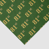 Green, Imitate Gold 81. (81. Seidenpapier (Ausschnitt)