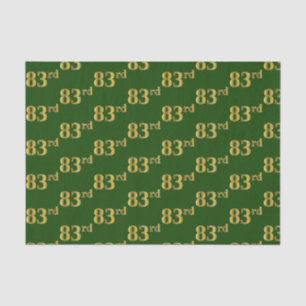 Green, Imitate Gold 83. (83.) Veranstaltung Seidenpapier