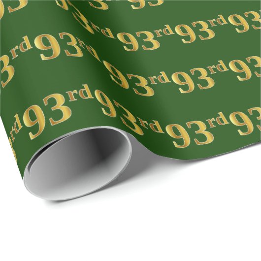Green, Imitate Gold 93. (30.) Veranstaltung Geschenkpapier (Rolleneckpunkt)