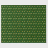 Green, Imitate Gold 9. (Neunte) Veranstaltung Geschenkpapier (Flach)