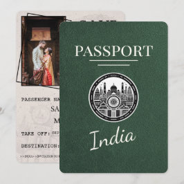 Green India Passport Save the Date
