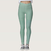 Green Inspiriert 83 von Kristalin Davis Leggings (Vorderseite)