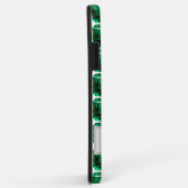 Green iPhone Gehäuse faceted Gemstone Emerald Case-Mate iPhone Hülle (Hinten/Rechts)