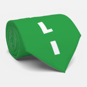 GREEN Iran Krawatte "TEAM MELLI" (Gerollt)