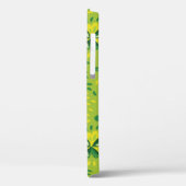 Green Irish Clover Pattern Case-Mate iPhone Hülle (Rückseite / Links)
