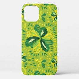 Green Irish Clover Pattern Case-Mate iPhone Hülle