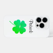 Green Irish Kleeblatt St. Patrick's Day Phone Case iPhone Hülle (Rückseite (Horizontal))