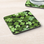 Green Irish Kleeblatt Untersetzer (Linke Seite)