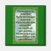 Green Irish Sessing Magnet (Vorne)