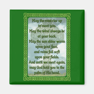 Green Irish Sessing Magnet