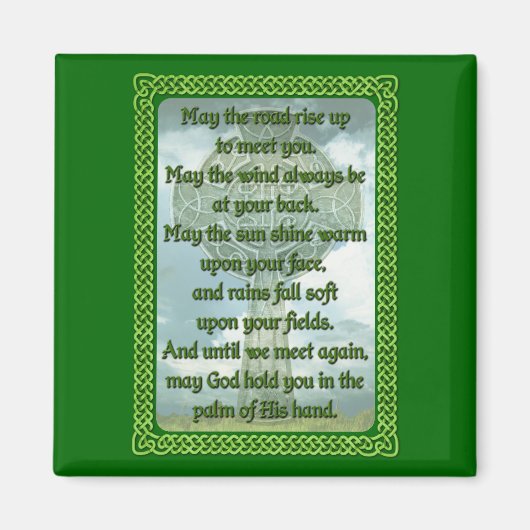 Green Irish Sessing Magnet (Vorne)
