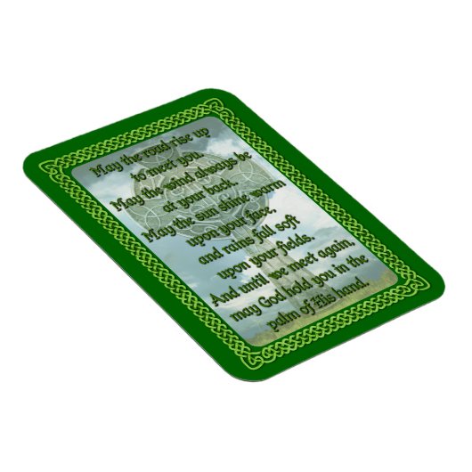 Green Irish Sessing Magnet (Rechte Seite)