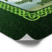 Green Irish Sessing Poster (Ecke)