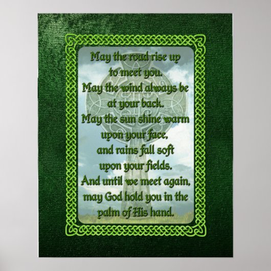 Green Irish Sessing Poster (Vorne)