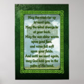 Green Irish Sessing Poster (Vorne)