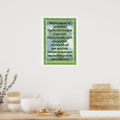Green Irish Sessing Poster (Küche)