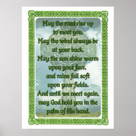 Green Irish Sessing Poster