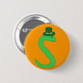 Green Irish Snake Button (Vorne & Hinten)