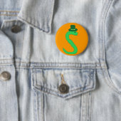 Green Irish Snake Button (Beispiel)