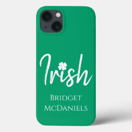 Green Irish Vierblättriges Kleeblatt St Patricks D Case-Mate iPhone Hülle