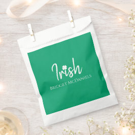 Green Irish Vierblättriges Kleeblatt St Patricks D Geschenktütchen