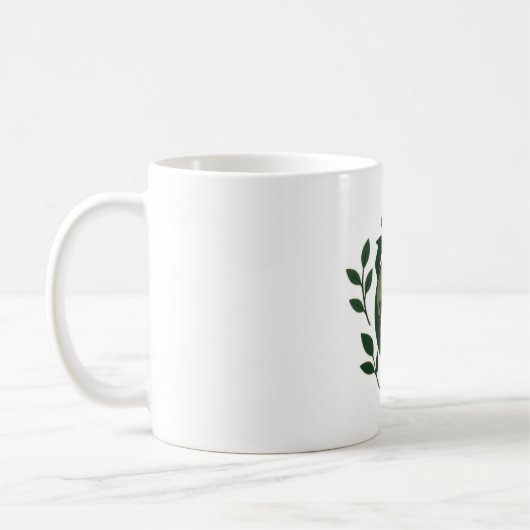 Green is the New Black Kaffeetasse (Links)