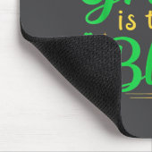 Green Is The New Black - St. Patrick’s Day Shamroc Mousepad (Ecke)