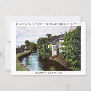 Green Island Illustration Einladung