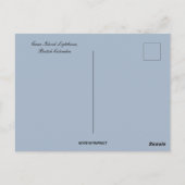 Green Island Lighthouse British Columbia Postkarte (Rückseite)