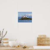 Green Island Lighthouse, England Poster (Küche)