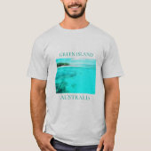 Green Island Queensland Australien Reise T-Shirt (Vorderseite)