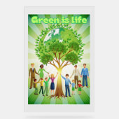 Green ist das Life Poster (Vorderseite)