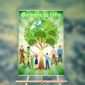 Green ist das Life Poster (Neutral)