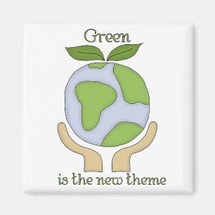 Green ist das neue Thema Magnet
