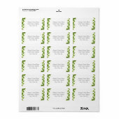 Green Ivy - Adresslisten Adressaufkleber (Vorne)