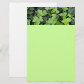 Green Ivy Botanical Print Briefpapier (Vorne/Hinten)
