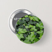 Green Ivy Botanical Print Button (Vorne & Hinten)