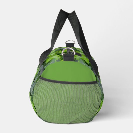Green Ivy Botanical Print Duffle Bag (Rechts)
