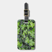 Green Ivy Botanical Print Gepäckanhänger (Vorderseite vertikal)