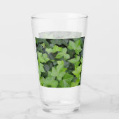 Green Ivy Botanical Print Glas (Rückseite)
