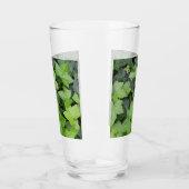 Green Ivy Botanical Print Glas (Links)
