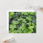 Green Ivy Botanical Print Karte (Vorderseite/Rückseite Beispiel)