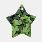 Green Ivy Botanical Print Keramikornament (Rechts)